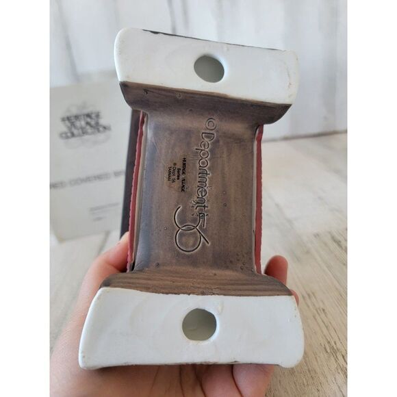 Dept 56 59870 red covered bridge Village accessory Xmas - Picture 9 of 10